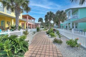 Property grounds - Located in gated Village Walk, this home has everything you would need for a won (Port Aransas)