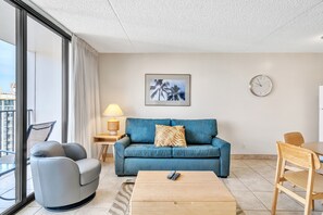 Condo, 1 habitación | Área de sala de estar