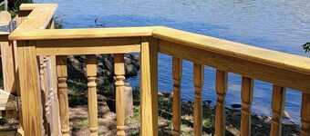 Relax on the Rock River this winter. Book our cozy 1-bedroom cabin!