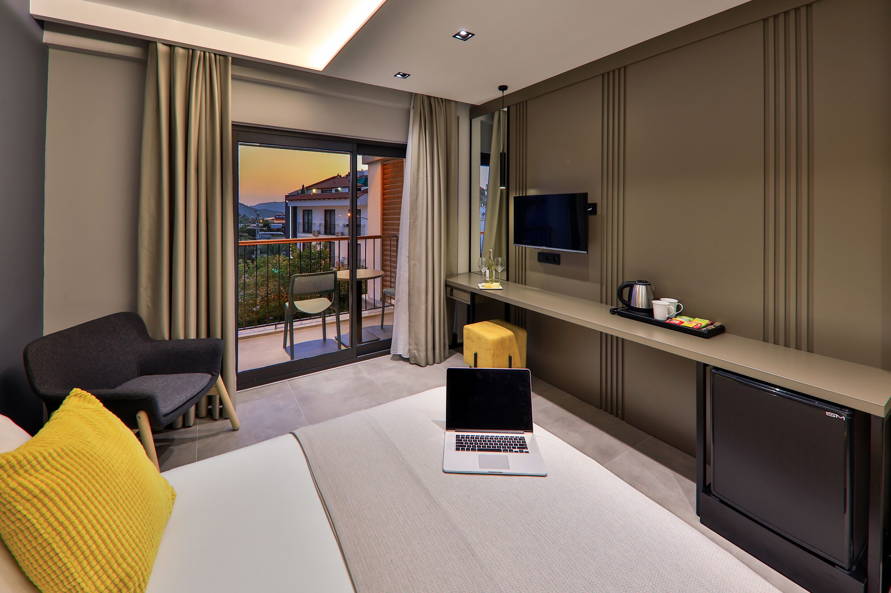 superior double room | in-room safe, blackout curtains, soundproofing, iron/ironing board