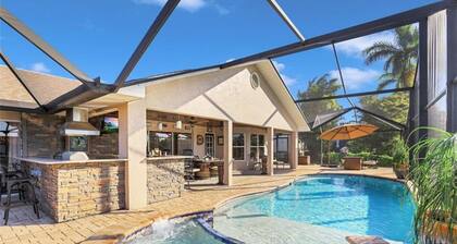 Southern Exposure with a Heated Pool/Spa, Standup Arcade on a Gulf Access Canal