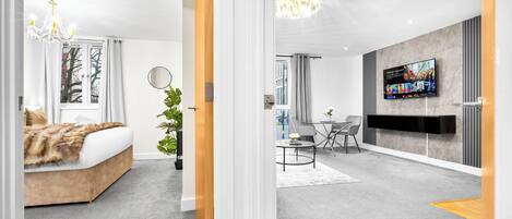 1 bedroom, iron/ironing board, free WiFi, bed sheets