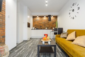 City Apartment | Living area | Smart TV