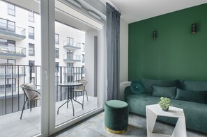 Apartamento Confort | Sala de estar | Una Smart TV