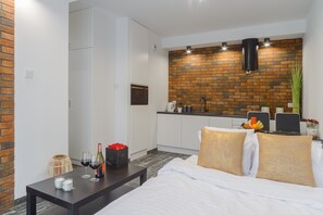 City Apartment | Living area | Smart TV