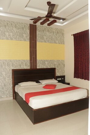 スタンダード ダブルルーム | 高級寝具、可動式ベッド、WiFi (無料)、 ベッドシーツ