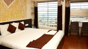 Hypo-allergenic bedding, iron/ironing board, rollaway beds, bed sheets