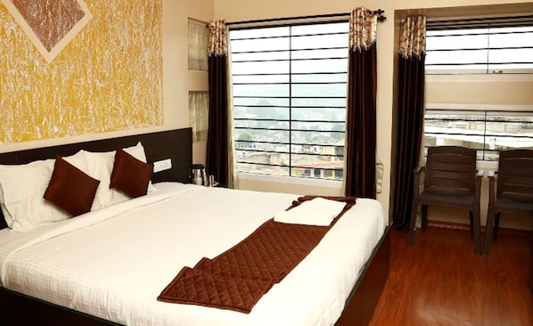 Hypo-allergenic bedding, iron/ironing board, rollaway beds, bed sheets