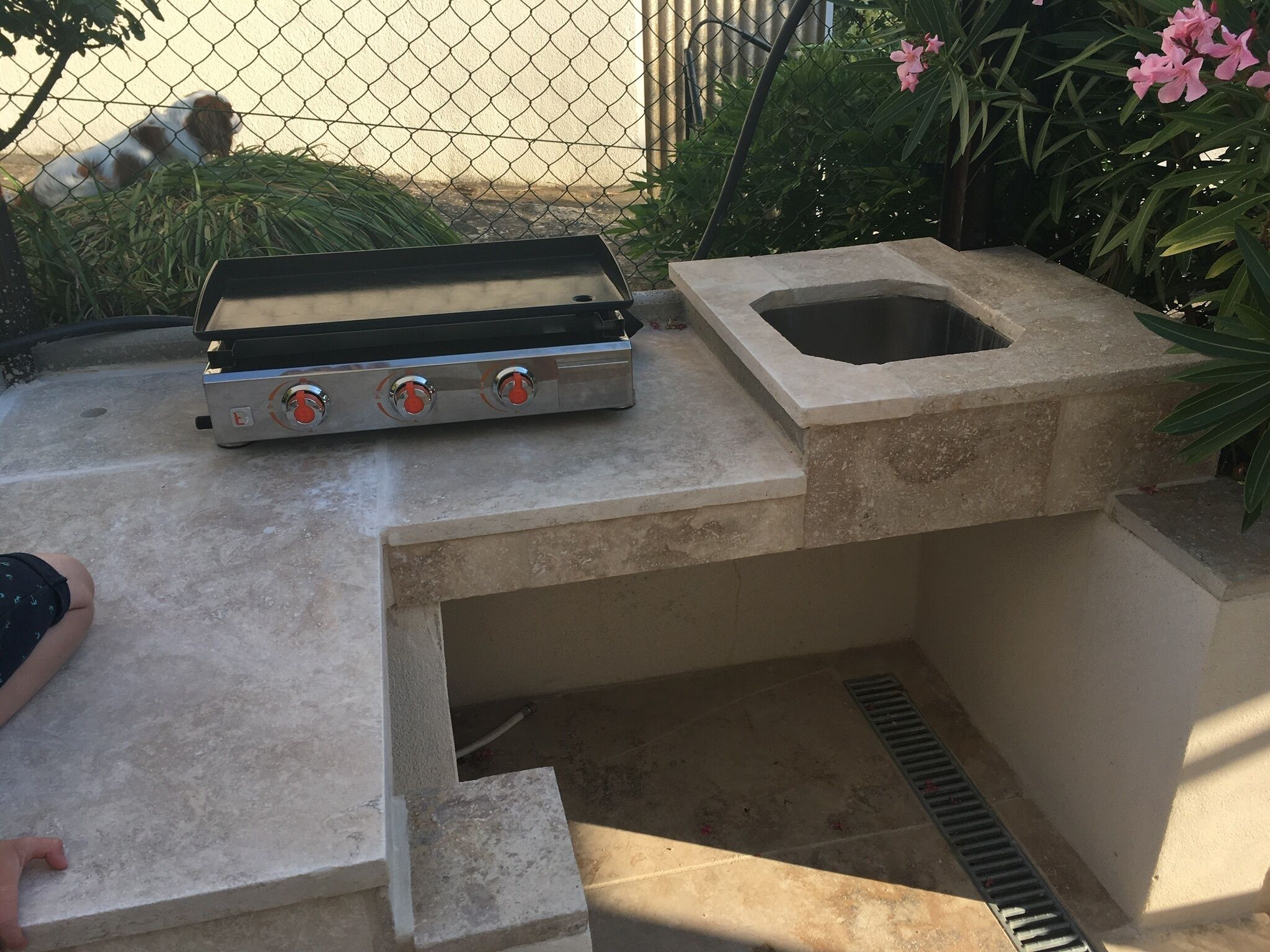 Enceinte de l’hébergement