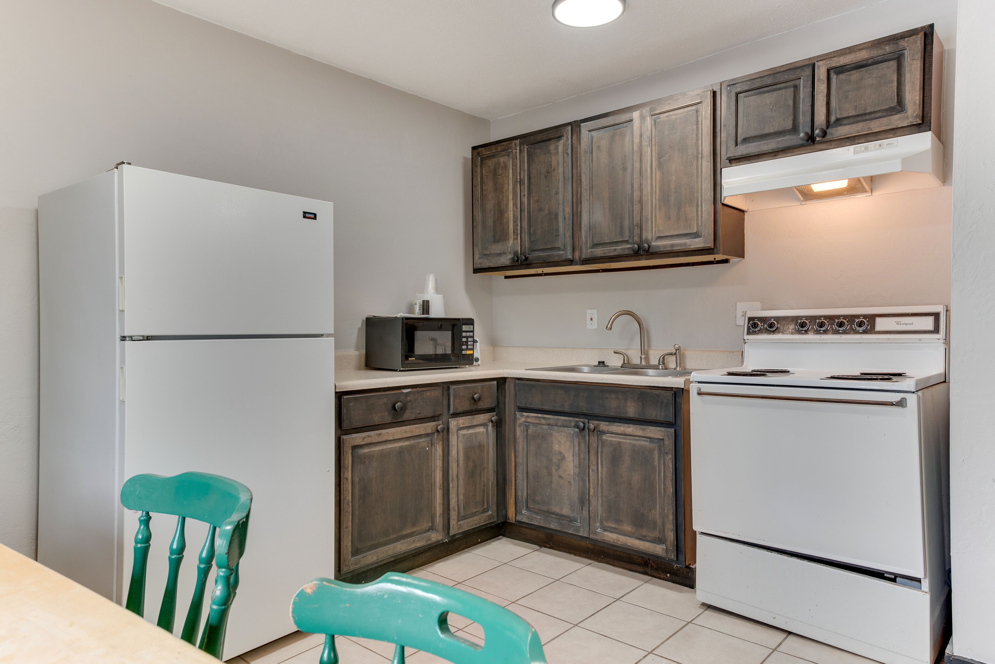Family Room + full kitchen at Dolores Mountain Inn