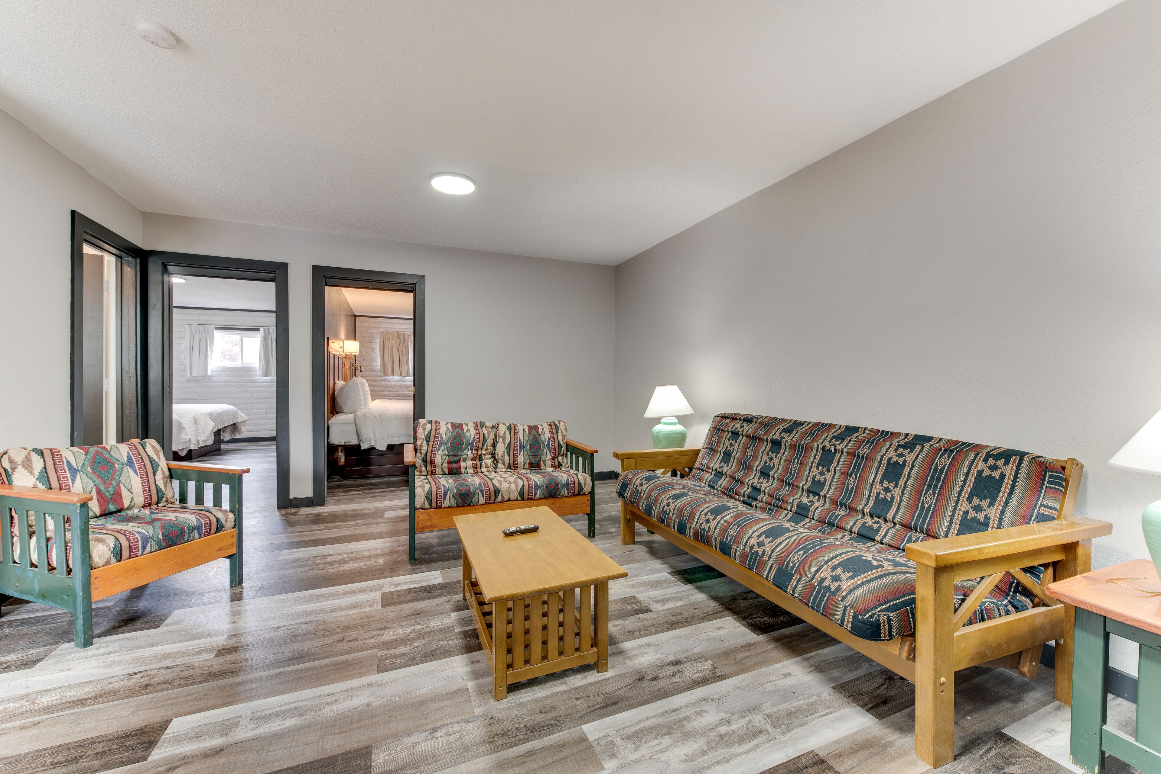 Family Room + full kitchen at Dolores Mountain Inn