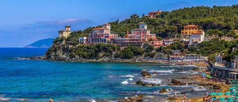 Accommodatie ligt op het strand