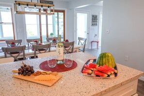 Dining - Torch Lake Sandbar Waterfront Home - with Dock! (Rapid City)