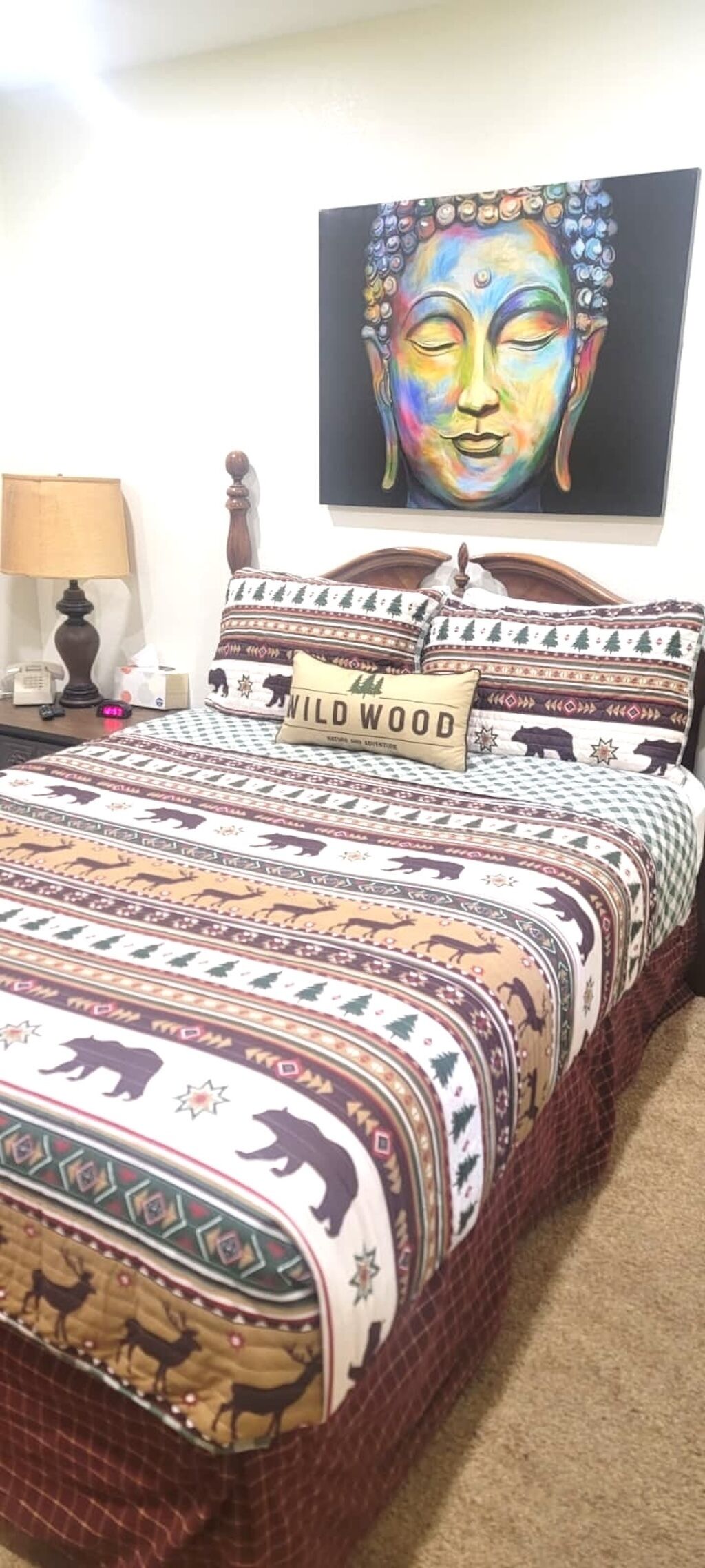 3 bedrooms, iron/ironing board, free WiFi, bed sheets