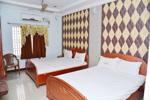 Premium bedding, free WiFi, bed sheets