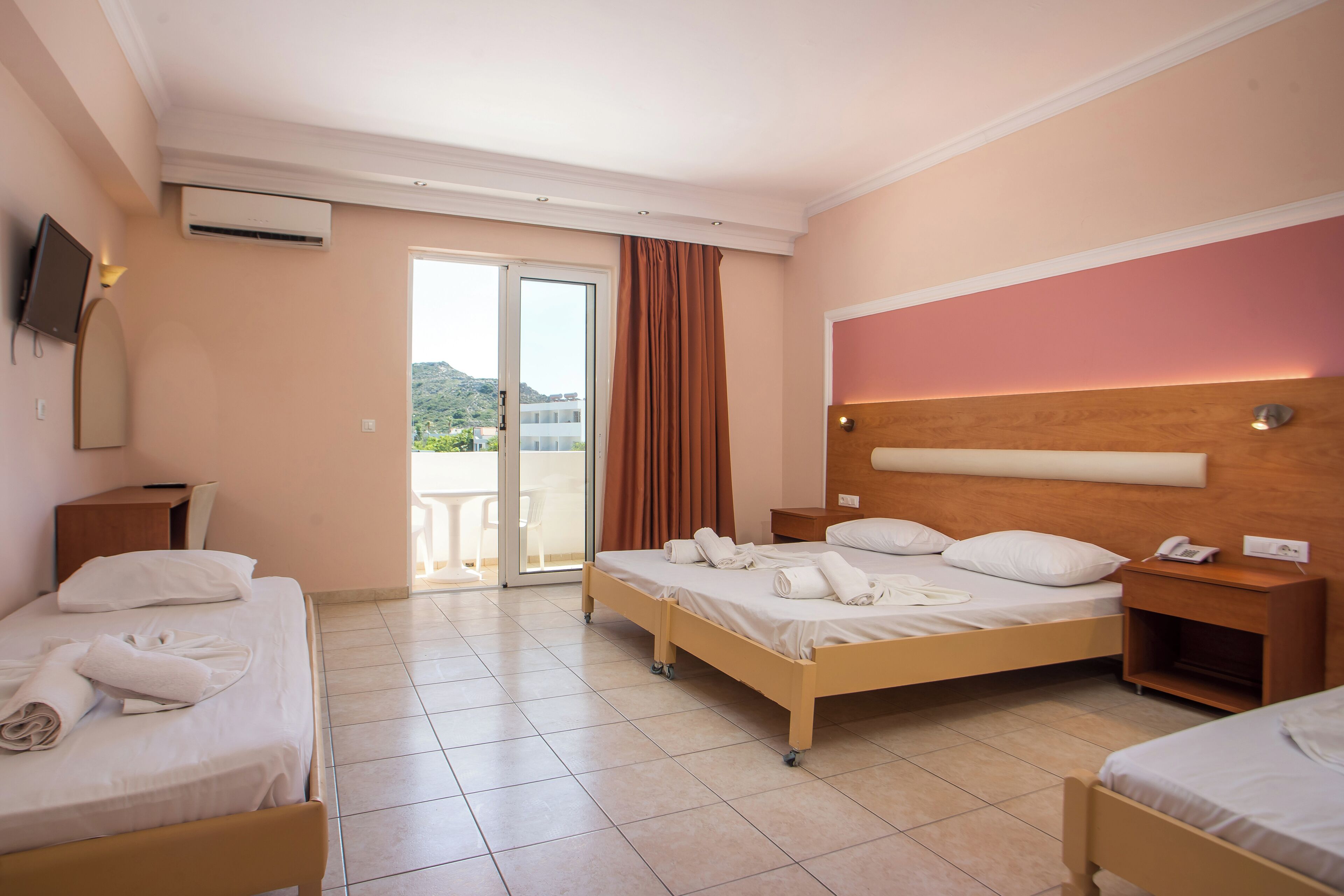 Blackout drapes, iron/ironing board, free WiFi, bed sheets