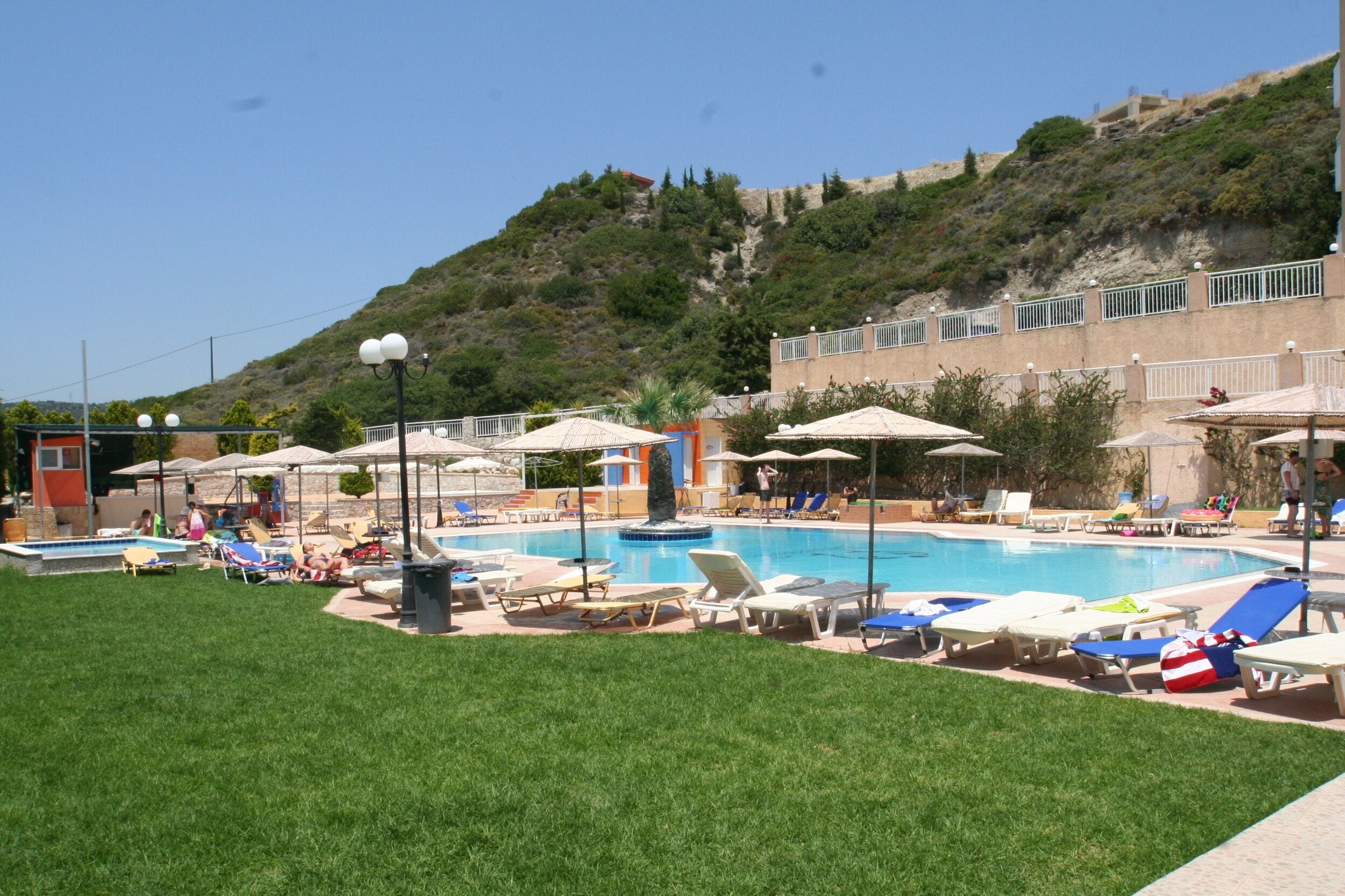 Piscina externa sazonal