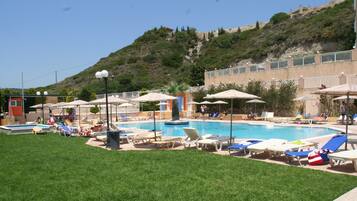 Piscina externa sazonal