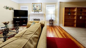 Smart TV, fireplace, offices