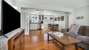 Living area - Downtown Mystic House w/ Yard, Pet-Friendly Getaway (Mystic)