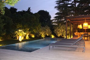 Alberca al aire libre 