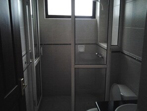 Duschwanne, Handtücher