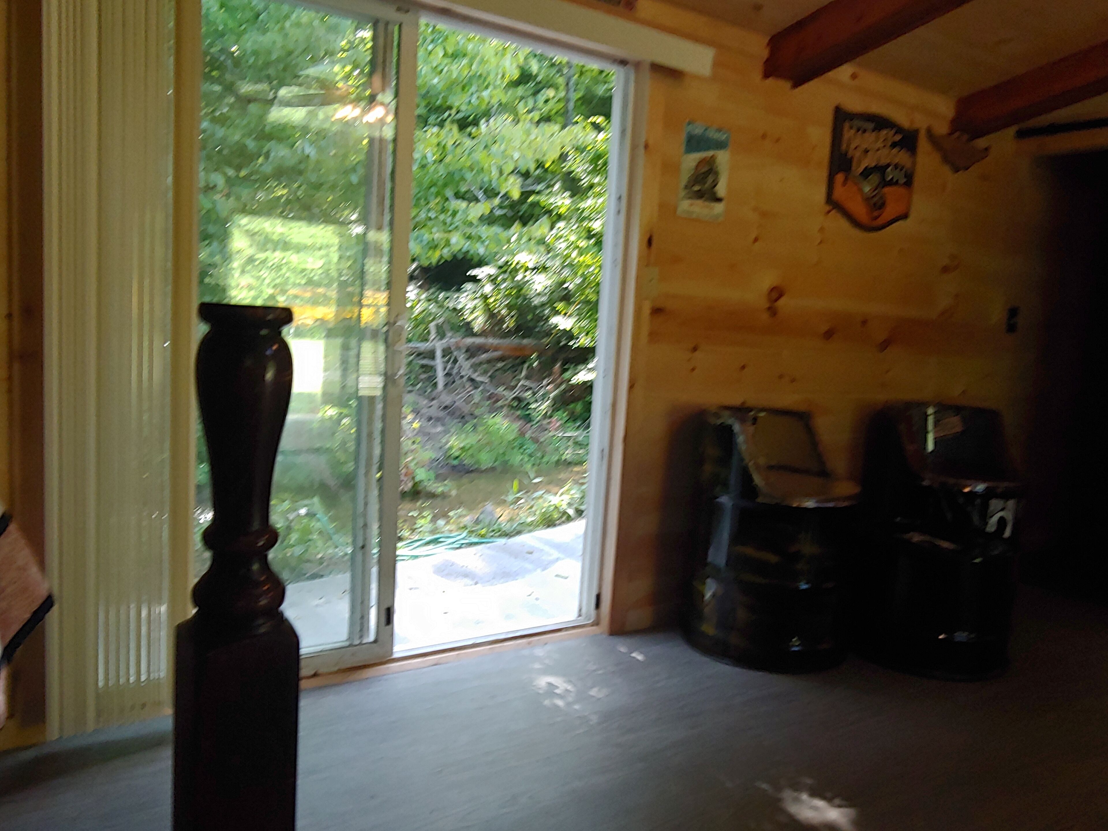 Have your own Cabin in the Mt. with a Mt.. Creek at your back porch