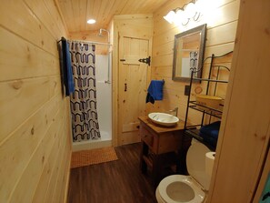 Bathroom - Have your own Cabin in the Mt. with a Mt.. Creek at your back porch (TELLICO PLAINS)
