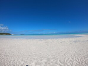 On the beach