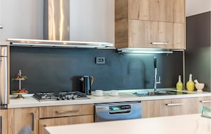 Kühlschrank, Ofen, Herdplatte, Geschirrspüler