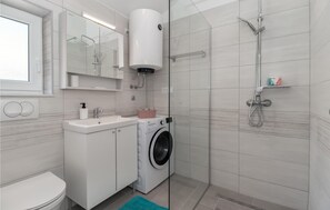 Shower, hair dryer