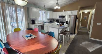 Family Beach House, Private beach access!