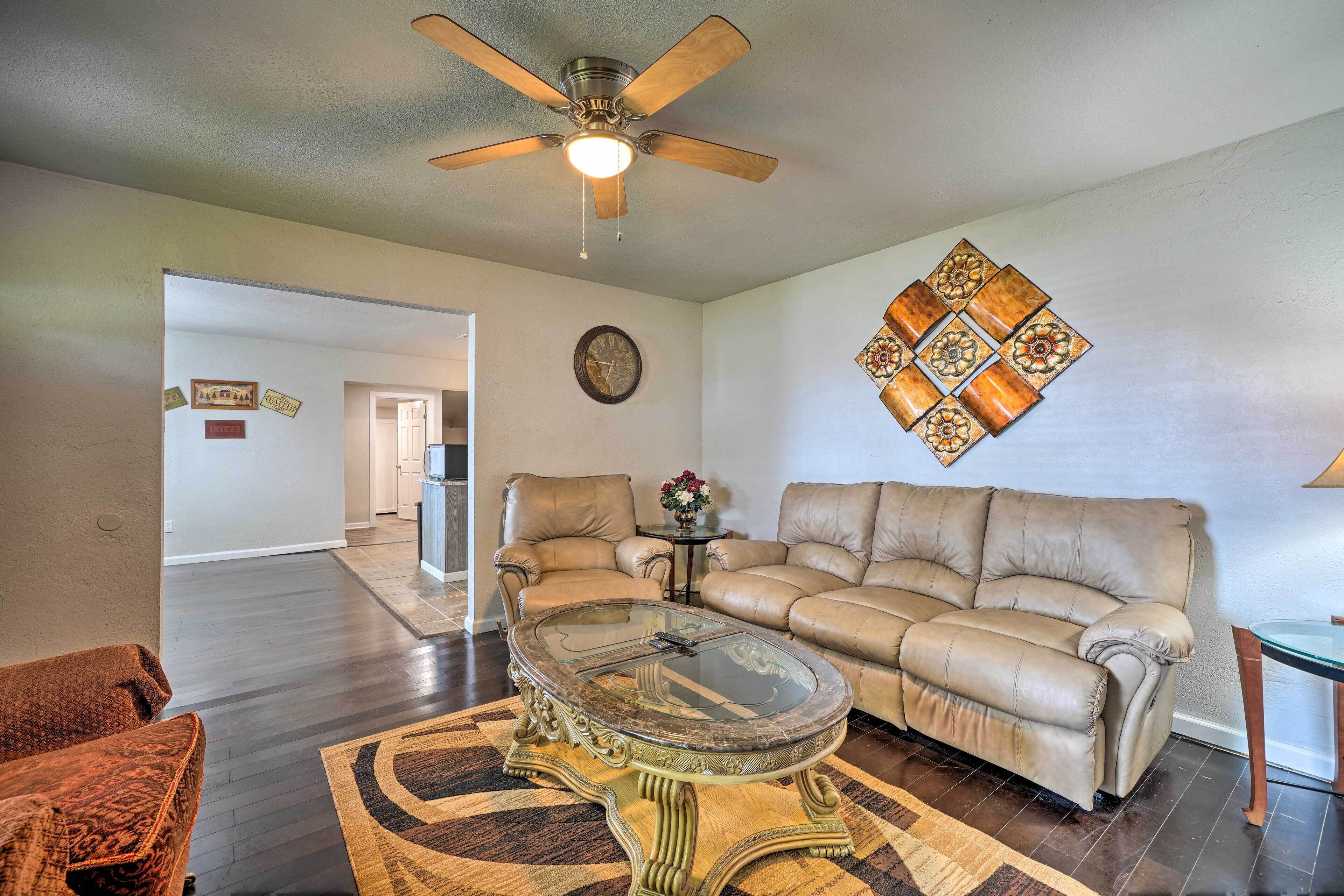 OKC Home w/ Fenced-In Backyard & Pool Table