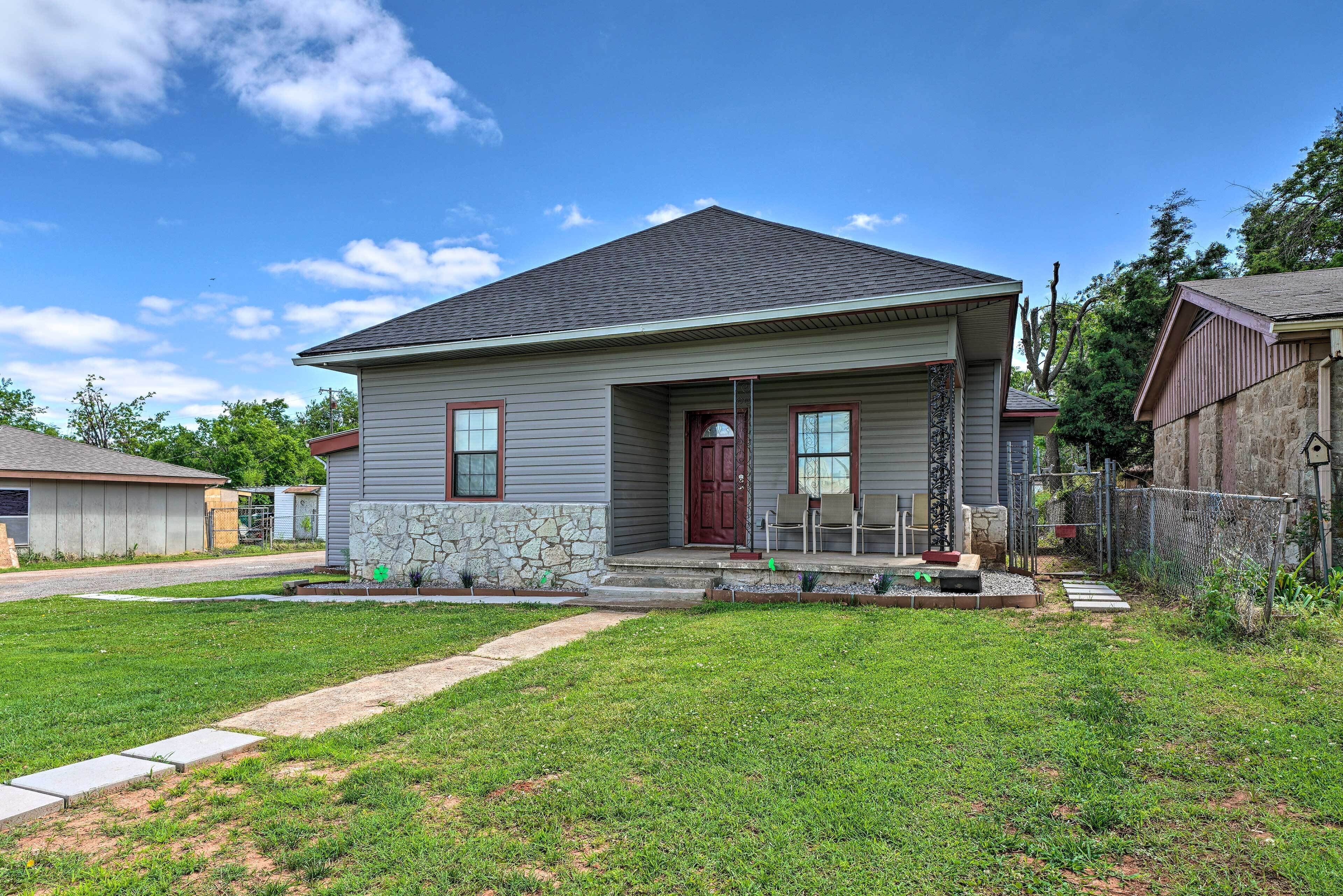 OKC Home w/ Fenced-In Backyard & Pool Table