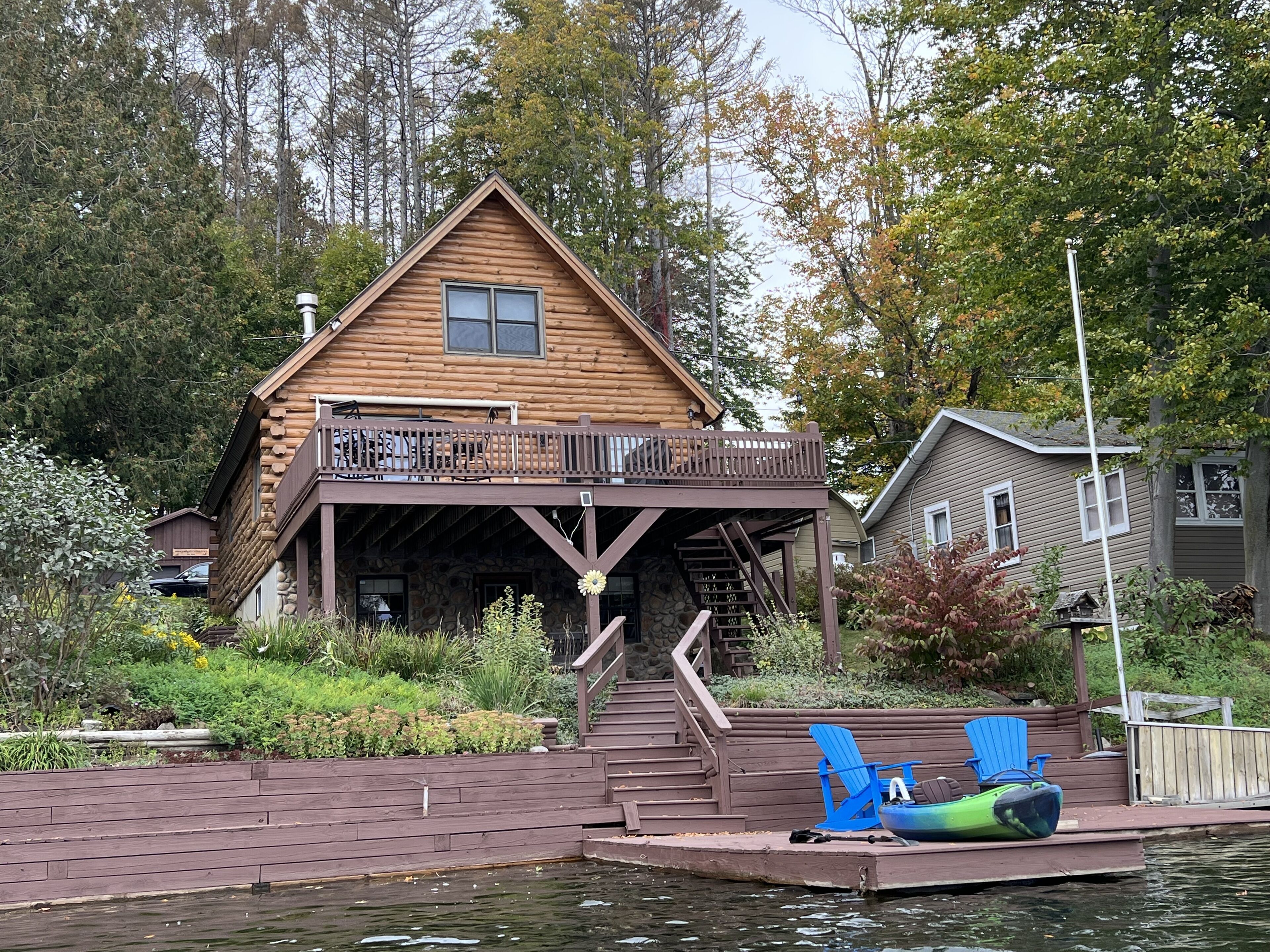 Lake Moraine Log Cabin near Colgate University