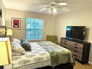 2 bedrooms, iron/ironing board, free WiFi, bed sheets