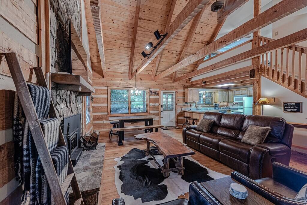 TV, fireplace, DVD player