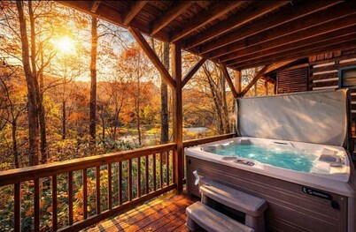 Bear Pause Cabin 3 BR/3BA Amazing Lake View EV Charger