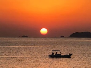 靠近海滩