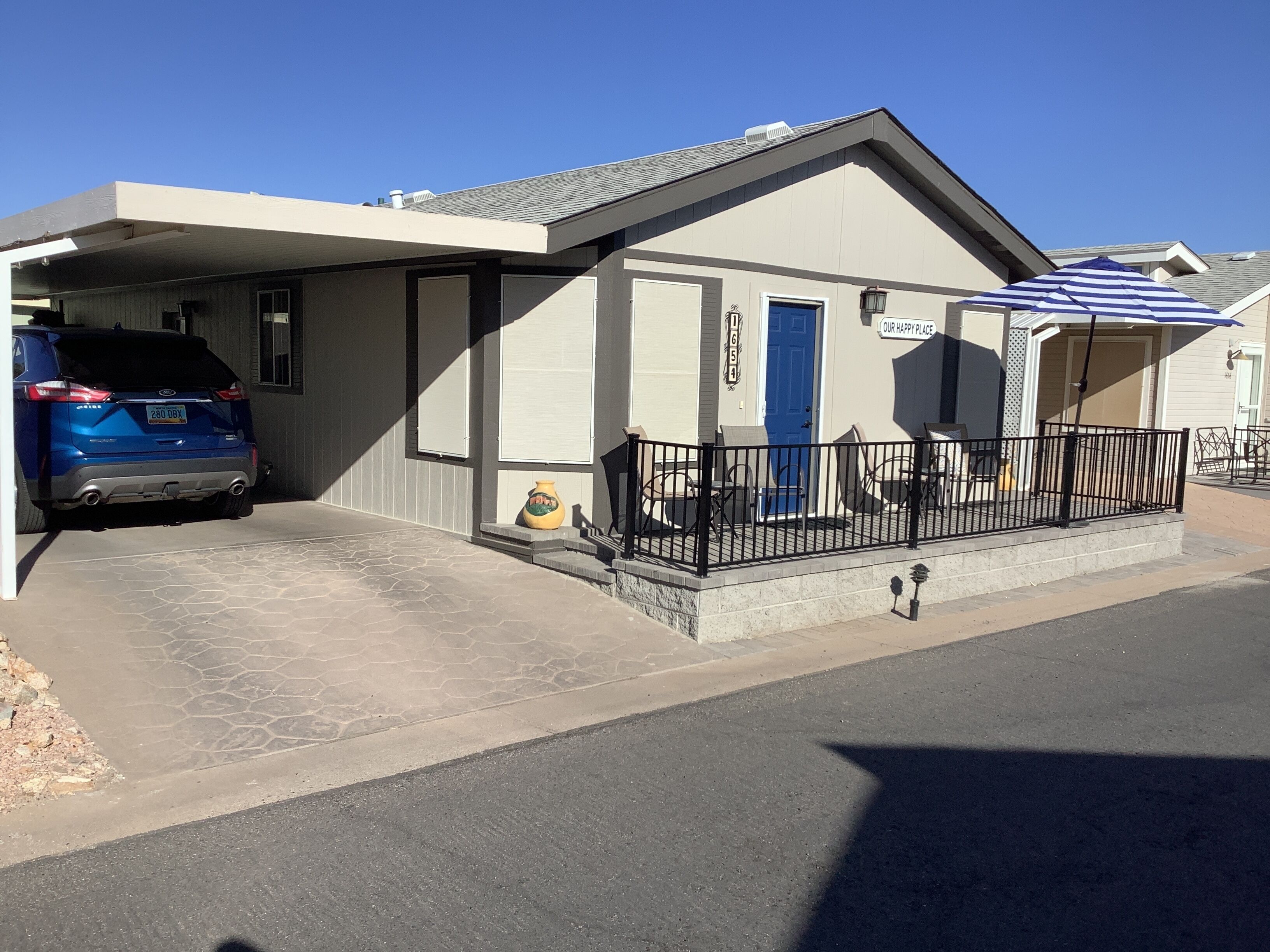 Comfortable 2 Br/2 Bath home in a secure 55+ community