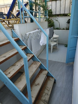 Studio, 1 chambre, patio | Balcon