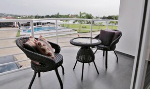 Property grounds - St Georgess Height-room With Balcony (Nsawam)