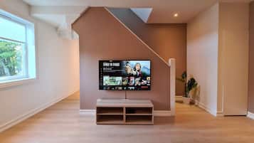 Appartement, 3 slaapkamers, uitzicht op tuin | Woonkamer