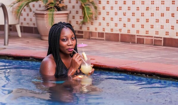 Room, 3 Bedrooms, Accessible, Smoking | Pool | Indoor pool - Room-apartment Royale Hotel-3 Bd Apartme (Lagos)