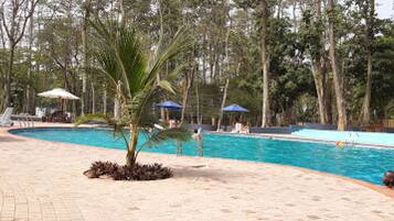 Room, 1 Bedroom, Accessible, Smoking | Pool | Indoor pool