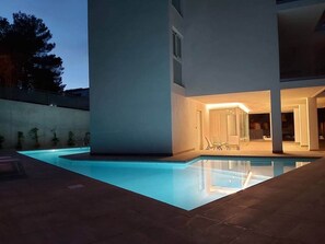 Piscine couverte