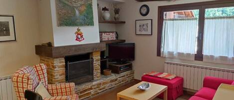 تلفزيون، مدفأة