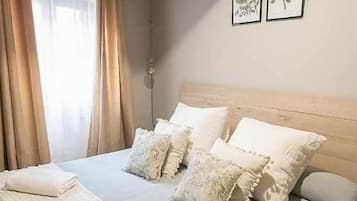3 chambres, Wi-Fi gratuit, draps fournis