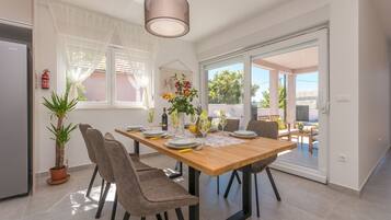 Villa, 3 Bedrooms, Accessible, Private Pool | In-room dining