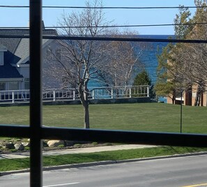 Property grounds - Historic MICHIGAN AVE downtown CVX, New HOT TUB!  (Charlevoix)